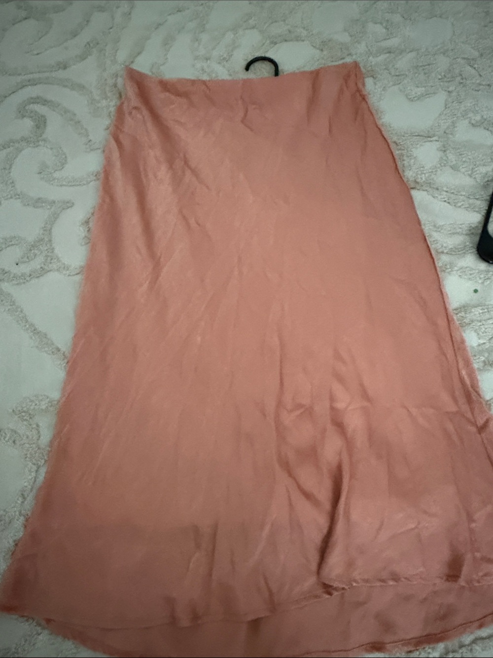 Women’s Midi Slip Skirt - Dusty Rose